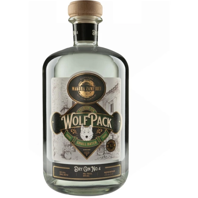 Dry Gin No.4 Wolfpack 40% Alc. 0.7L